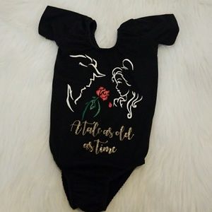 🔴SOLD ON MERCARI🔴 Beauty and the beast leotard